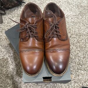 Stacy Adams Cognac Dress Shoes